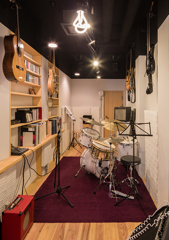 豪徳寺の家　本格スタジオ付き住宅　防音室　音楽室
